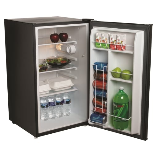 Refrigerador Compacto Hamilton Beach, 3.2 Pies Cúbicos, Calificación Energy Star, Negro